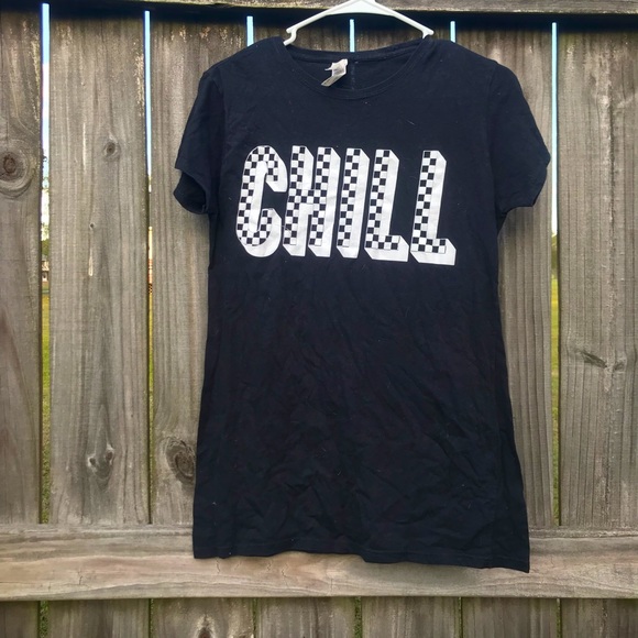 🪲2 FOR $15🪲 Y2K Chill graphic T shirt - Picture 1 of 2